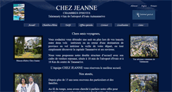 Desktop Screenshot of chezjeanne.net